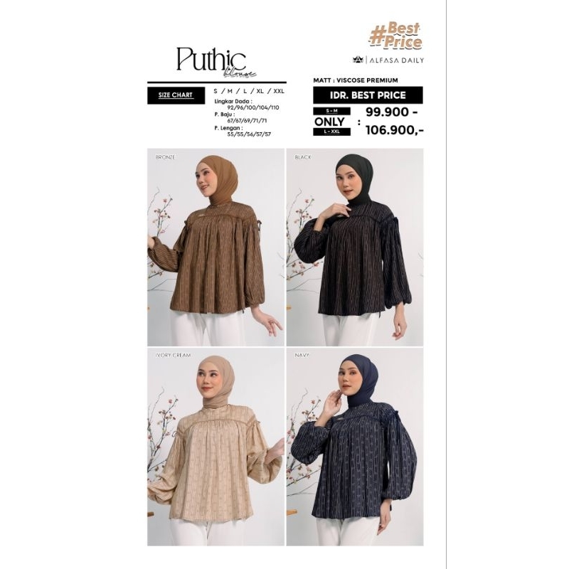 PUTHIC BLOUSE ALFASA DAILY