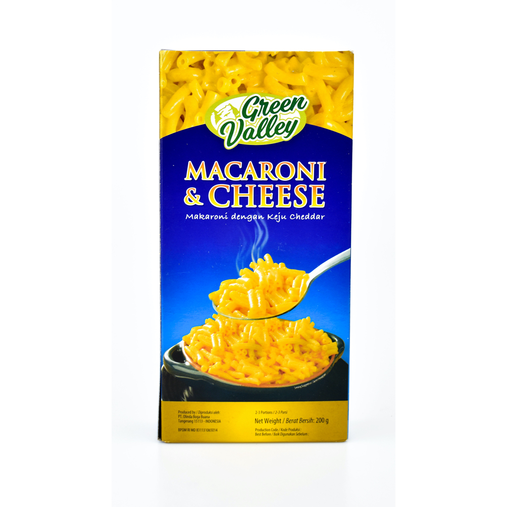 

Green valley macaroni and cheese 200 gram