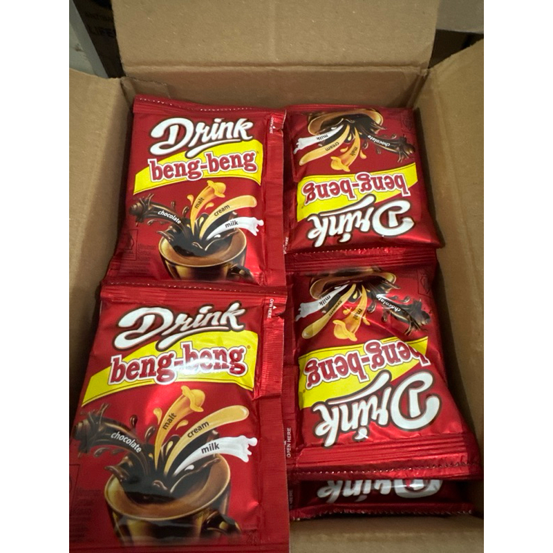 

Beng Beng Drink Coklat 1 Renceng isi 10 sachet / Minuman / Beng-Beng