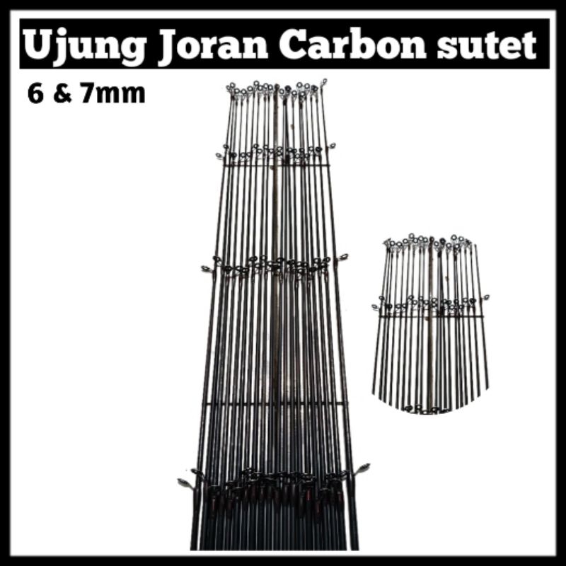 Sambungan depan joran carbon sutet 75-150cm