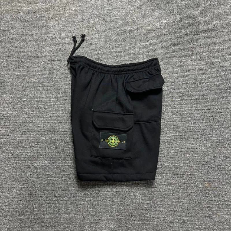 CELANA PENDEK STONE ISLAND BLACK