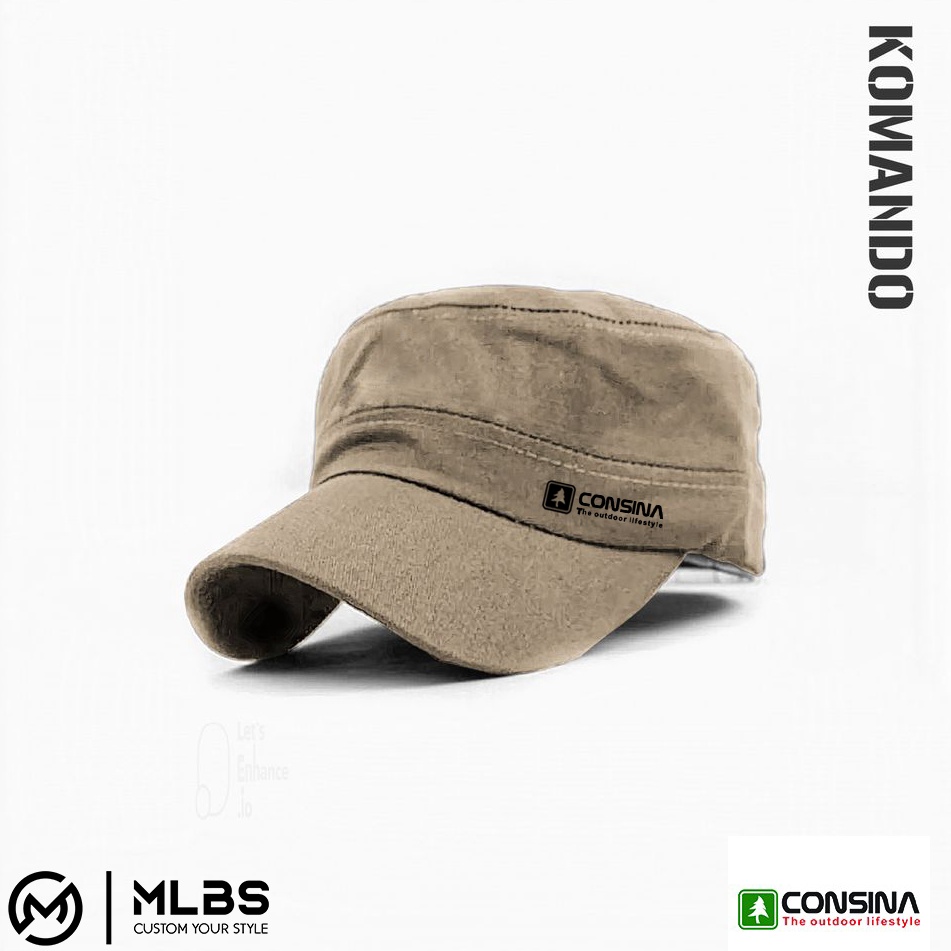 KODE N5P7 Topi komando caps logo consina