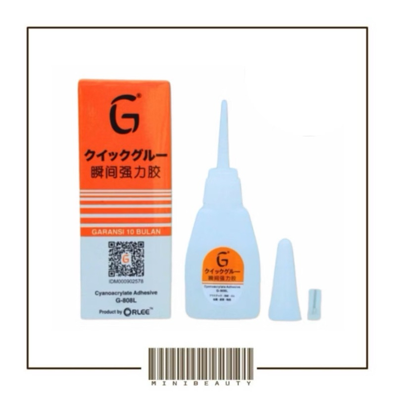 

lem G korea ori super glue cair awet tahan lama lem setan barcode original 100%