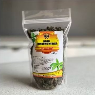 

Teh Daun Sambung Nyowo Teh Herbal Pencegahan kolestrol 50 gram