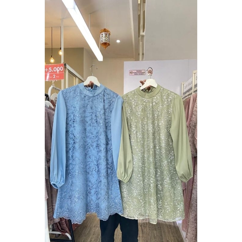 Fia Tunik by Serafina Warna Sage