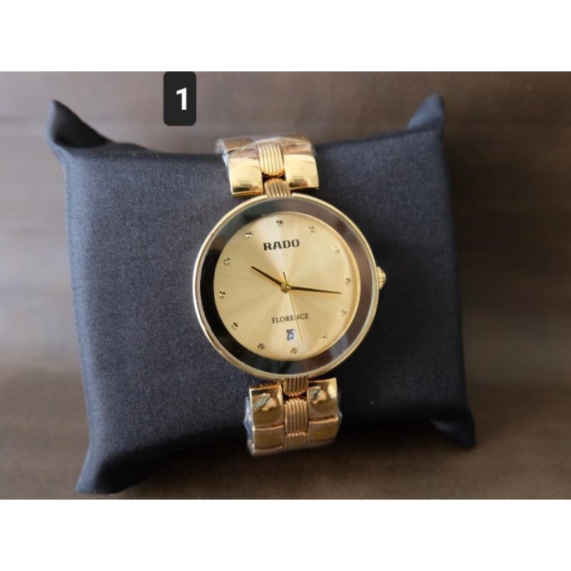 jam tangan wanita Rado  gold