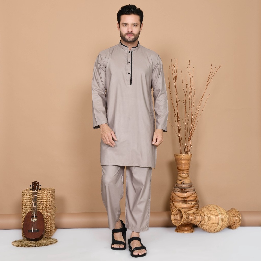 KODE R23Z Gamis Setelan Pakistan Pria Modern Shamad SS24