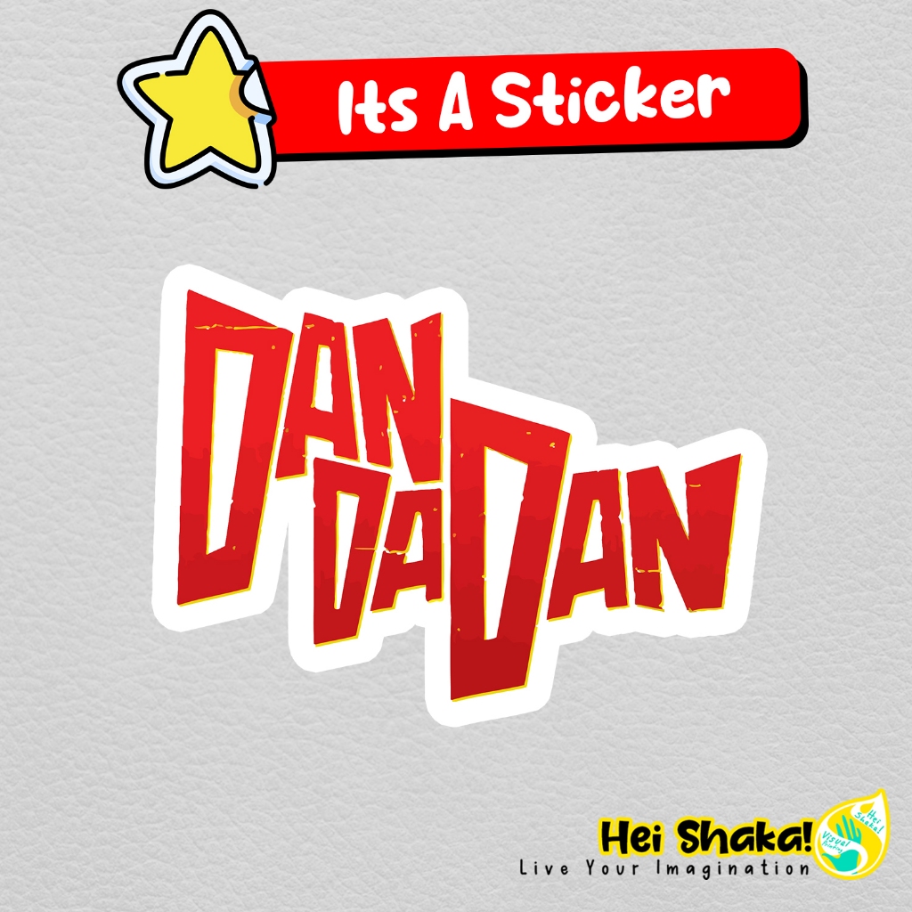 

Stiker Dan Da Dan Anime Manga Sticker Vinyl Bahan Anti Air