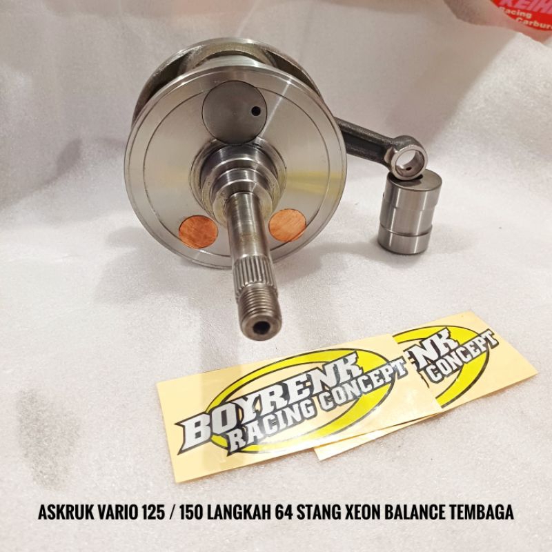 ASKRUK KRUK AS VARIO 125 / VARIO 150 LANGKAH 62 - 68 - BOYRENK RACING