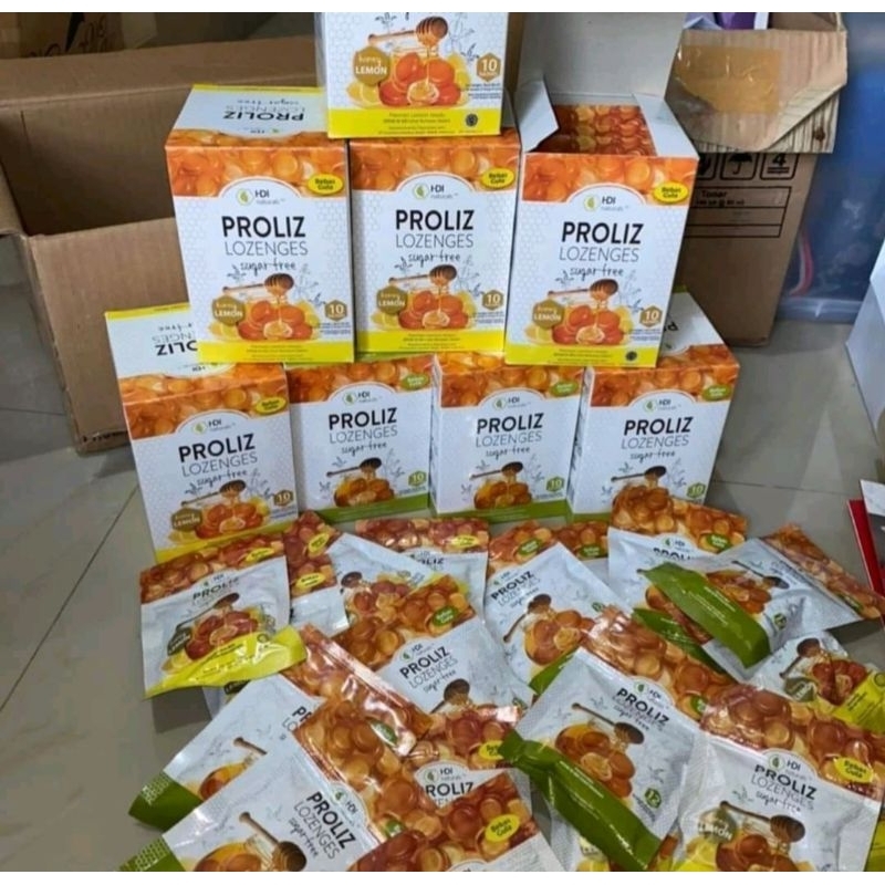 

permen proliz lozenges 2 rasa ori & lemon