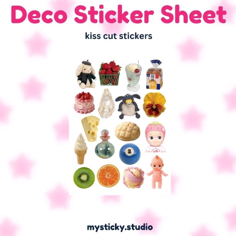 

DECO STICKERS SHEETS VINTAGE RETRO AESTHETIC