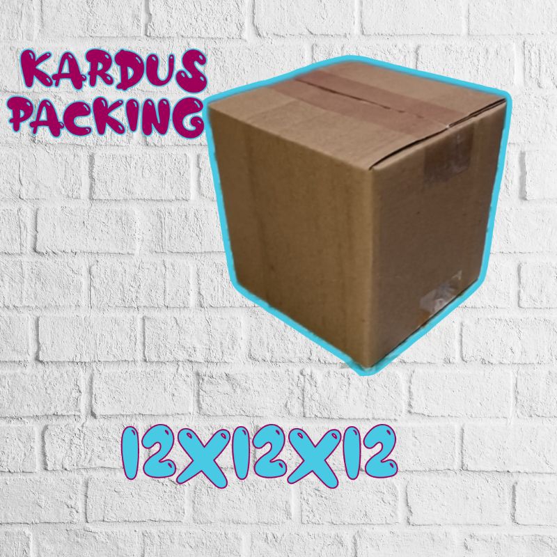 

kardus packing UK 12x12x12 kardus kecil kardus besar