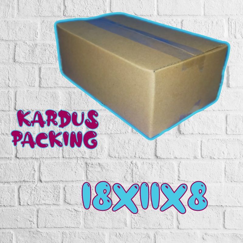 

kardus packing UK 18x11x8 kardus besar kardus kecil