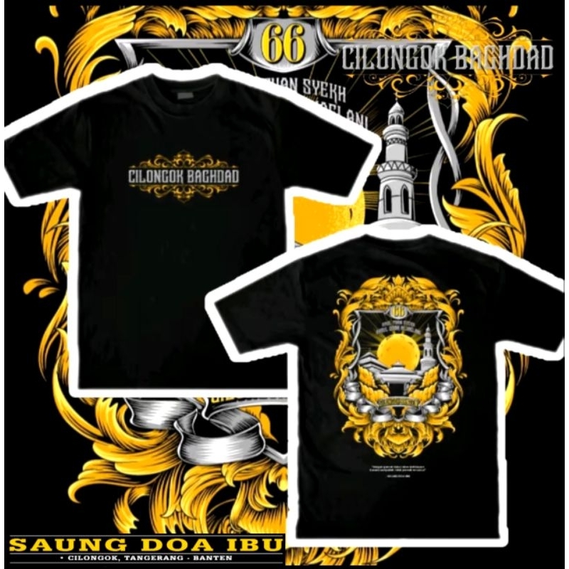 KAOS HAUL TUAN SYEKH ABDUL QODIR AL-JAILANI KE 66 thn 2024