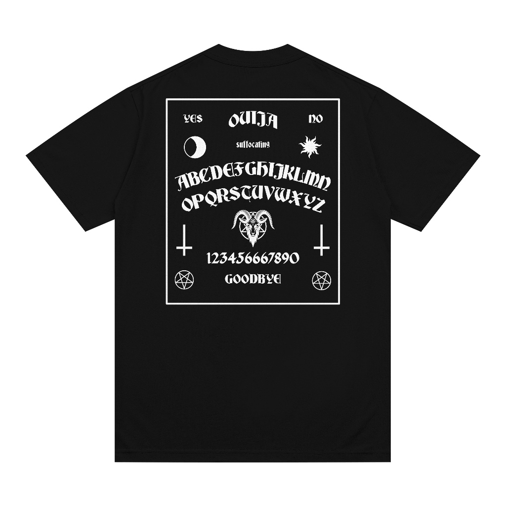 Suffocating Tshirt Ouija Black | Kaos Unisex