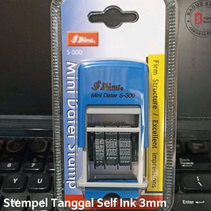 

KODE H1D Stempel Tanggal Dater Otomatis Shiny S3 S 3 Mini Dater Stamp