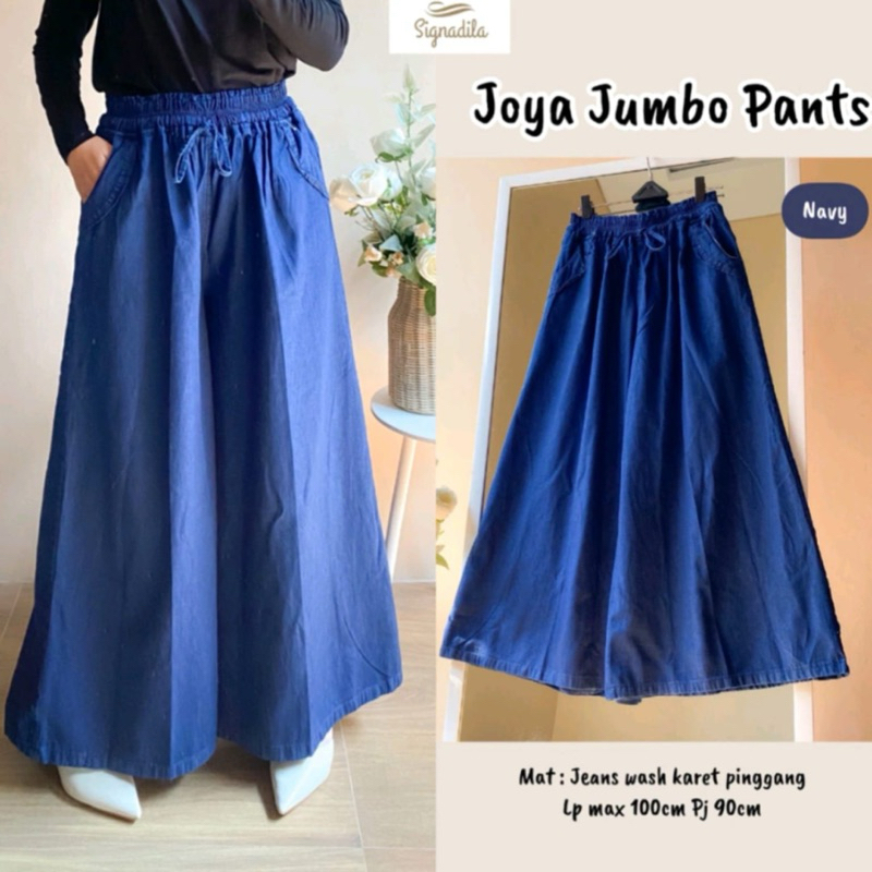 Kulot Jeans Mayung• Joya Jumbo Pants by Signadila