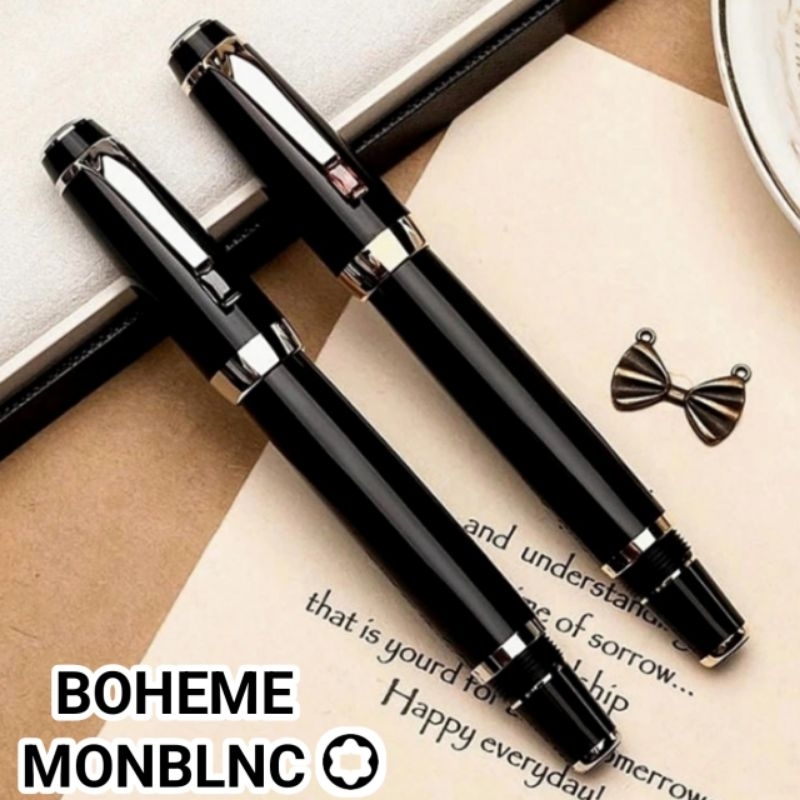 

Ballpoint Premium MNBLNC BOHEME Roller Ball Lengkap Dengan Box Exlusive Harga Untuk 1 Buah Pen