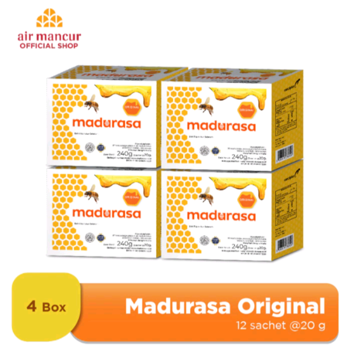 

4 Box Madurasa Madu Original Sachet