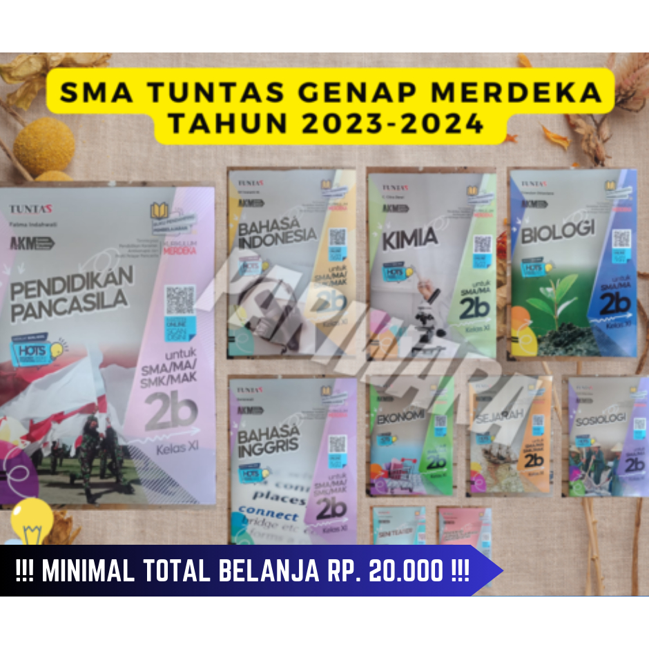 Buku LKS Tuntas SMA SMK Kelas 11 Semester Genap Kurikulum Merdeka 2023 - 2024 Edisi Terbaru, Pendidi