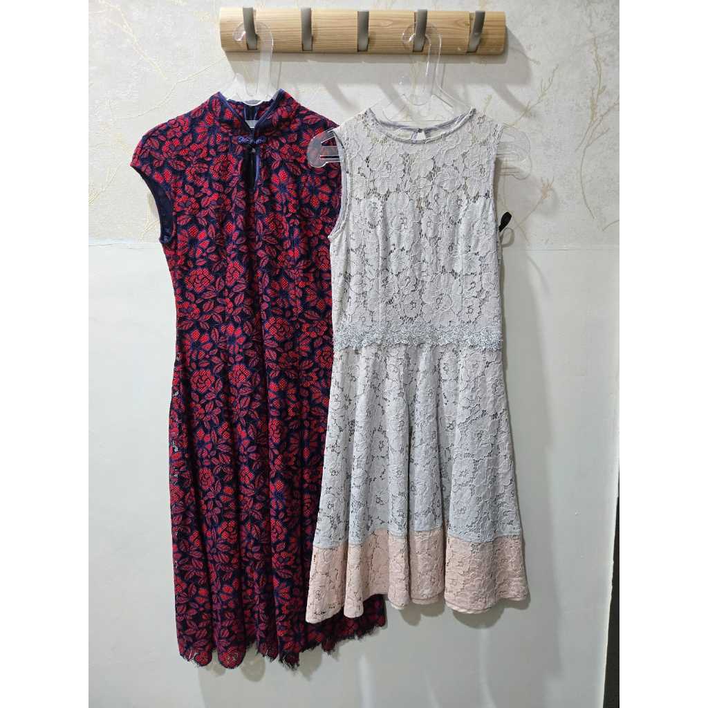 Preloved Party Dress Casual Dress Cheongsam Baju wanita