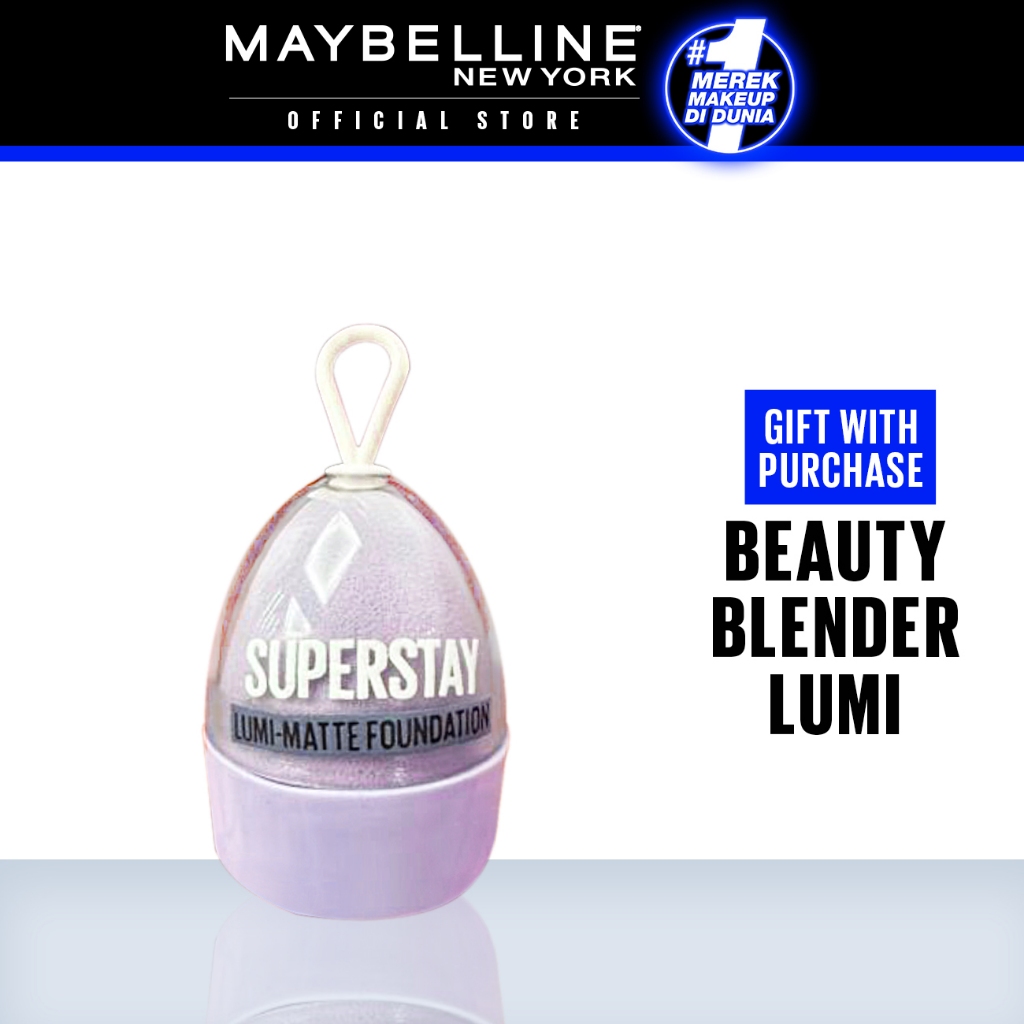 (FREE GIFT - DO NOT ORDER) MAYBELLINE OFFICIAL Lumi Beauty Blender
