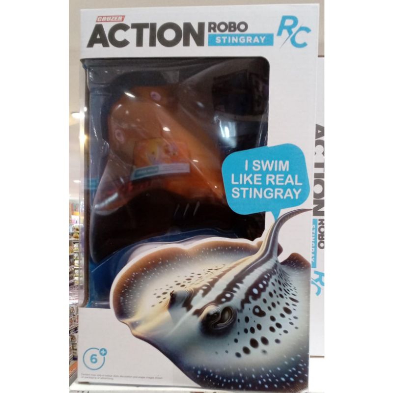 Cruzer action robo stingray remote control water toy rc boat