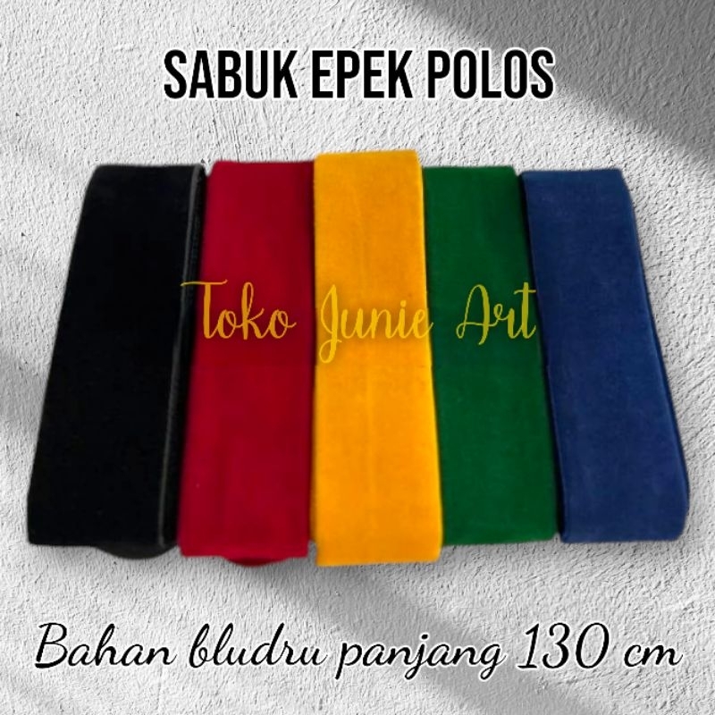 Sabuk Epek Timang Busana adat jawa polos / sabuk polos warna / epek