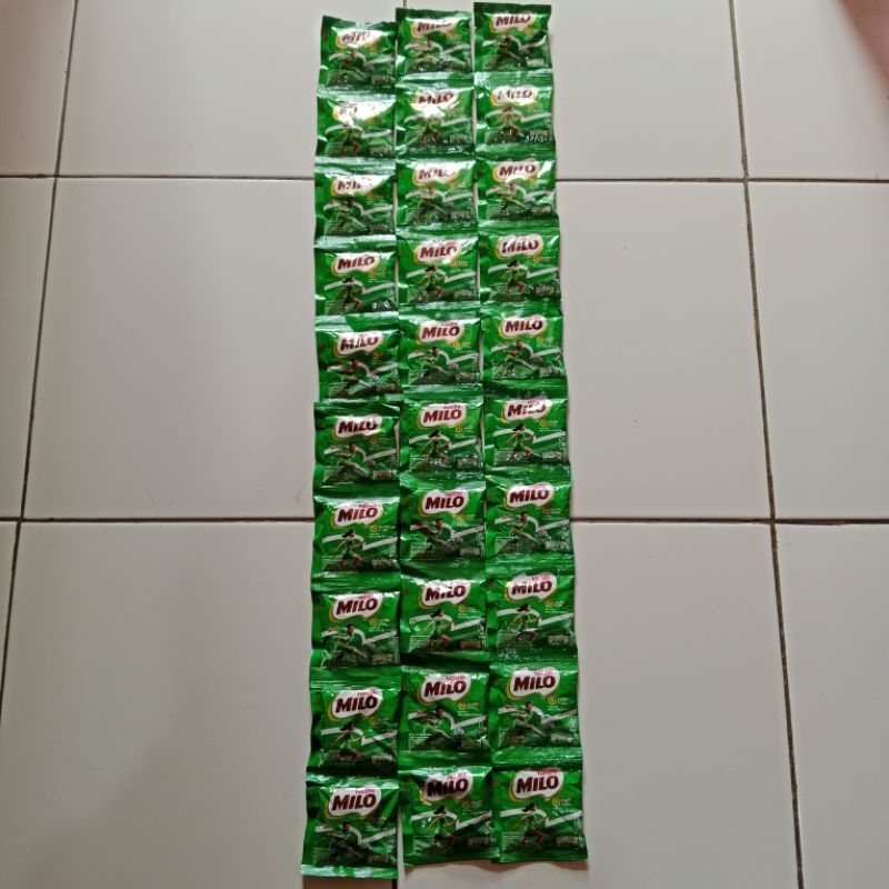 

30pcs milo 22gr minuman serbuk dengan rasa coklat yang sehat