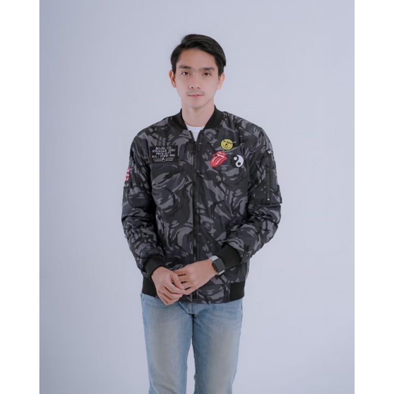 JAKET BOMBER | BOMBER ARMY | JAKET DORENG