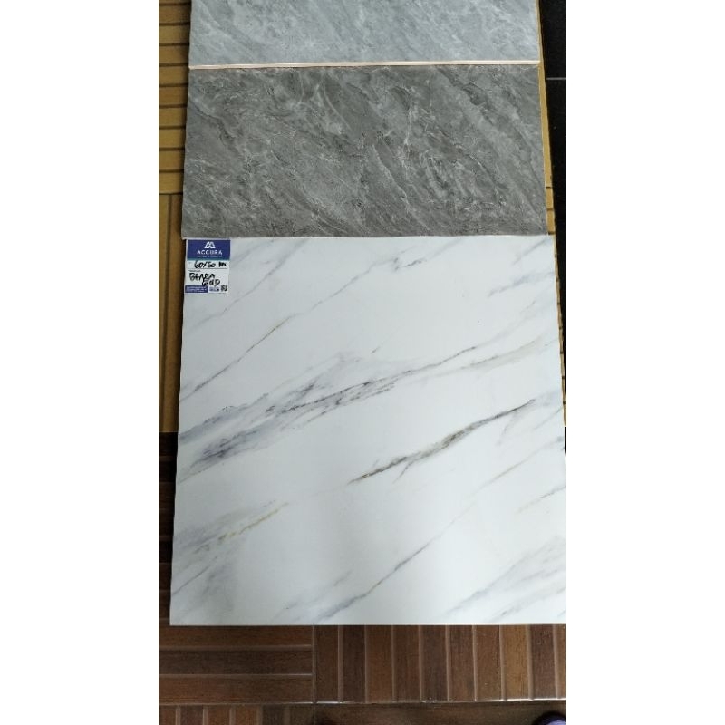 Keramik Lantai Dinding Mulia Accura 60x60 Braga Gold