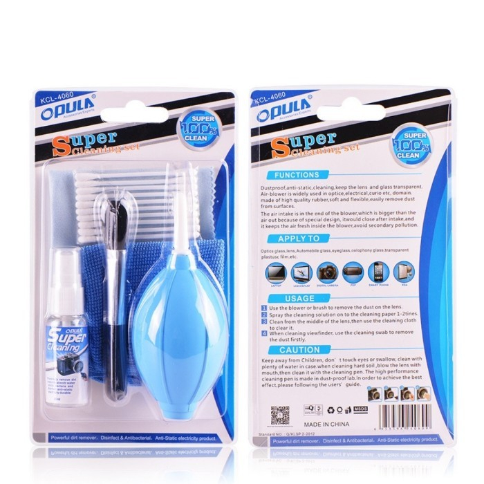 Super Cleaning Set Opula KCL-4060 Pembersih Kamera/Monitor PC/Laptop