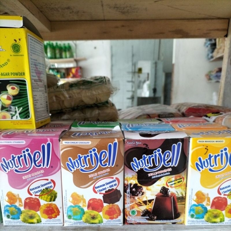 Nutrijell jelly powder persachet