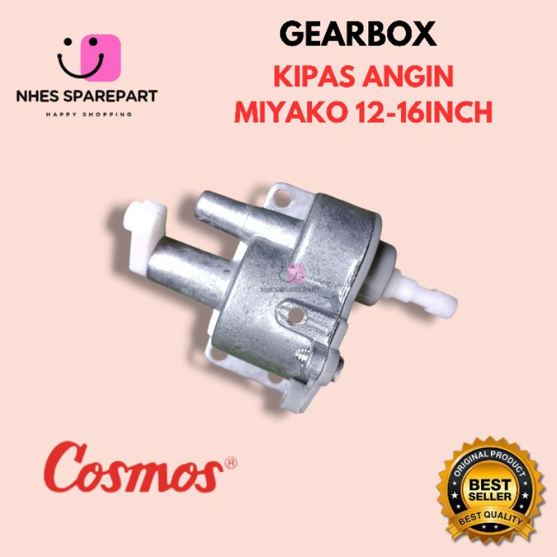 Gearbox Kipas Angin Miyako 12 - 16 Inch Girbox Miyako Sekai Cosmos 16 In Multi