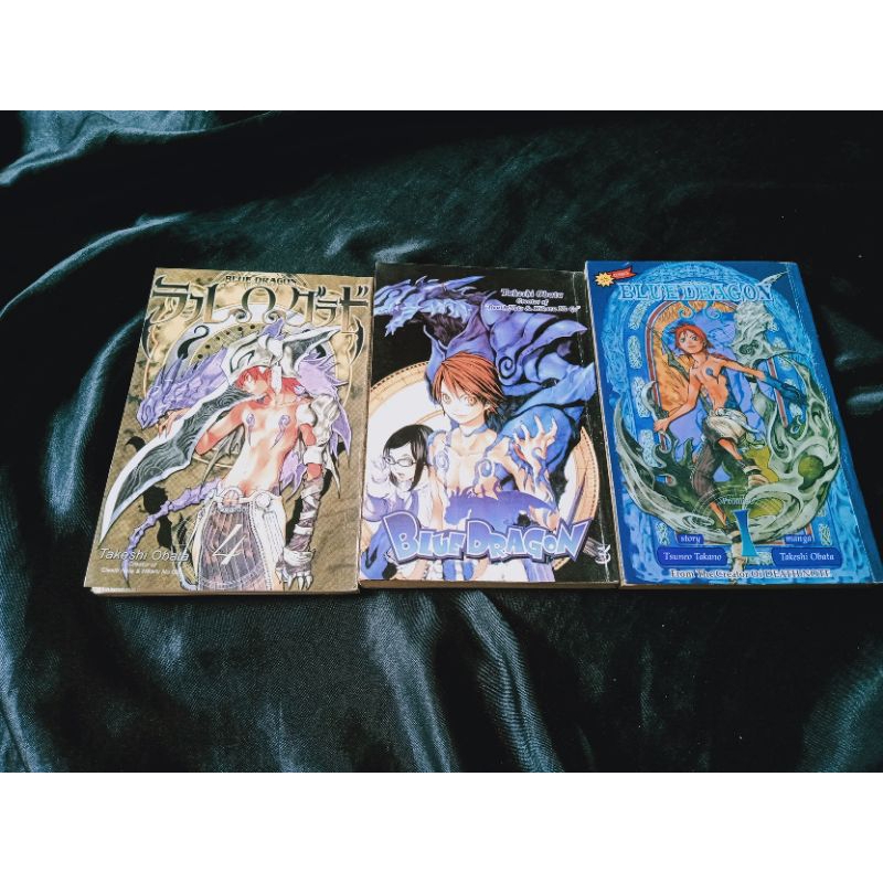 manga komik blue dragon art takeshi obata