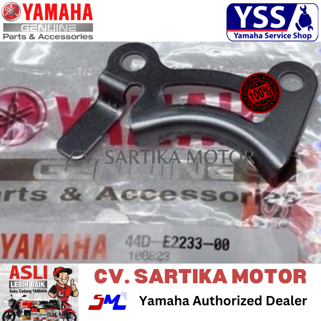 Plat Seng Skat Gir Keteng   XEON MIO M3 Z 125 / PLATE, GUIDE STOPPER 1 (44D1) / 44D-E2233-00