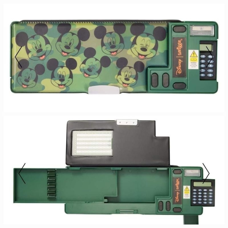 

SALEEE 100% Original Smiggle Mickey Mouse Pencil Case Kode Produk: IGL455355BGR15