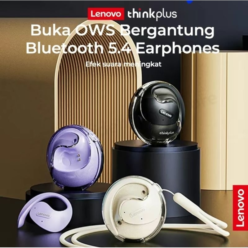 lenovo thinkplus tws x15 pro ows earphone bluetooth wireless think plus x 15 pro