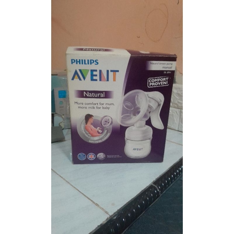 Manual Breast Pump Pumping Asi Preloved Avent