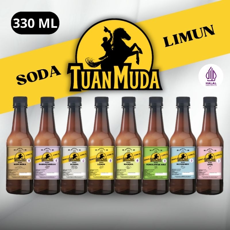 

Limun Tuan Muda 330ml | Minuman Soda Nostalgia Halal Termurah (botol plastik)