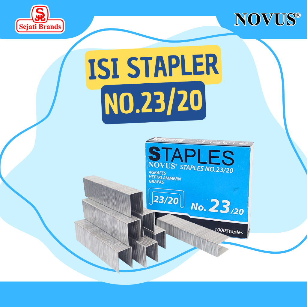

Novus isi staples 23/20/ Stapler 20 mm/ Isi Stapler 23/20
