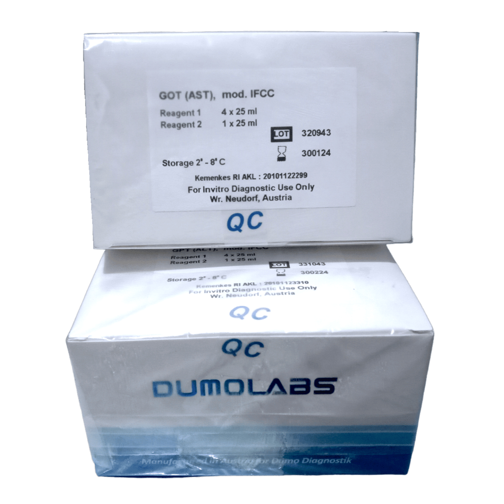 GOT/SGOT (AST) MOD IFCC DUMOLABS 4x25mlR1 + 1x25mlR2