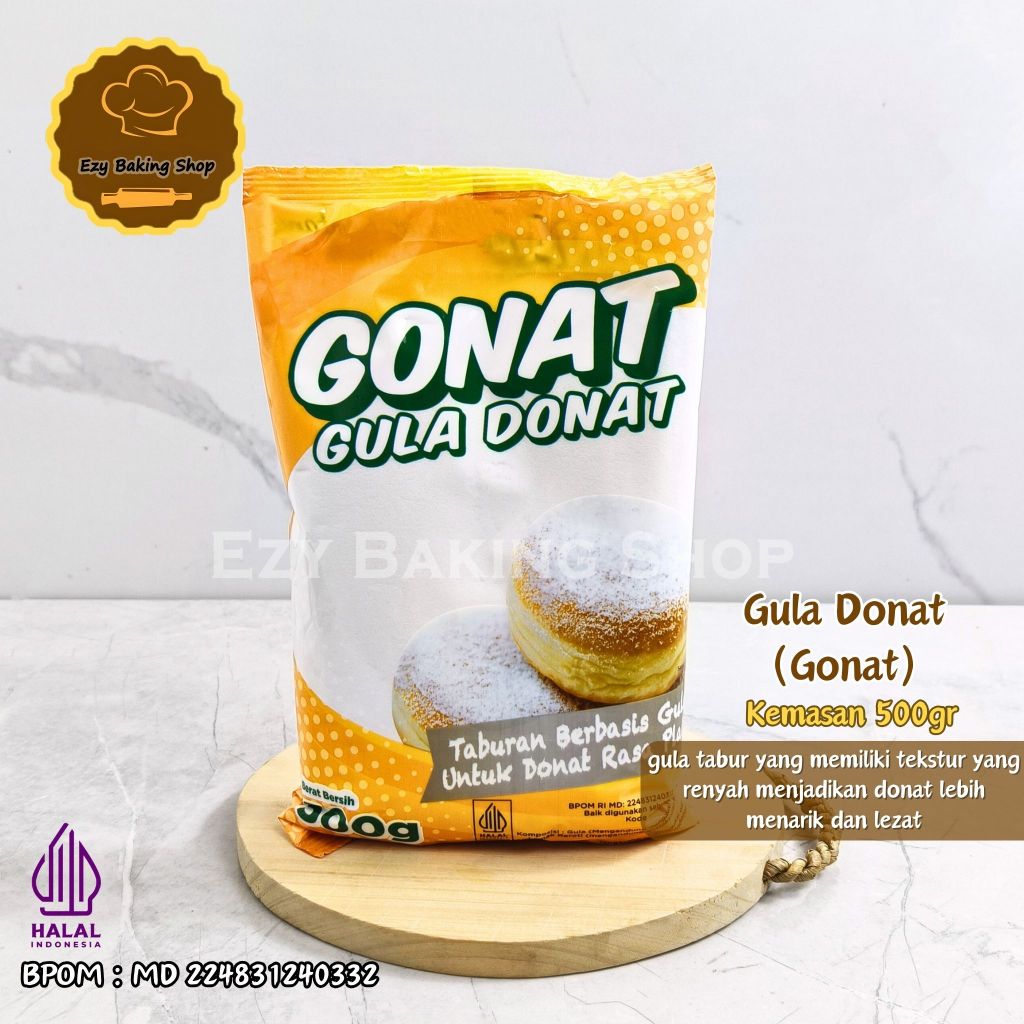 

Gula Donat 500gr - Gula Tabur Donat / Gula Dingin Kue Kering