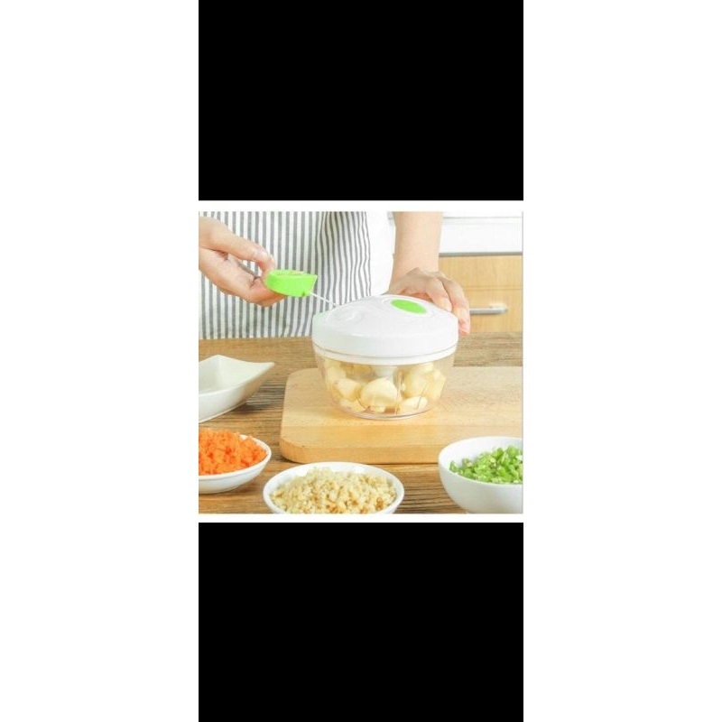 besar Chopper manual/blender Chopper manual/penghalus bumbu dapur praktis/Chopper besar