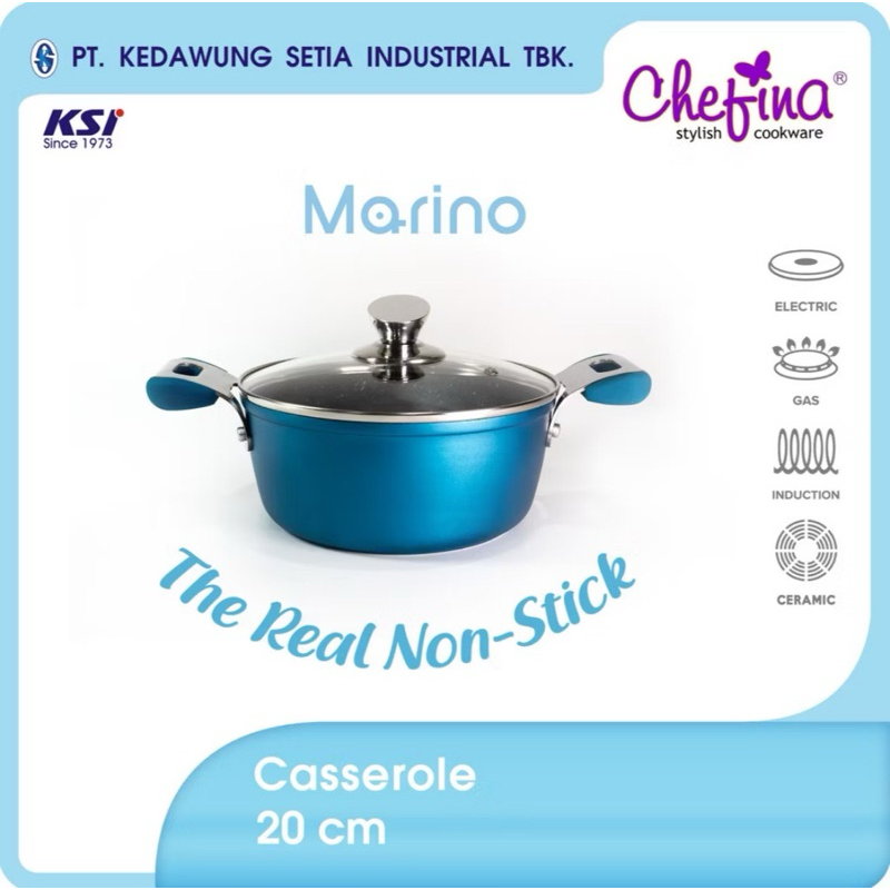 Chefina “Marino Series” Caserole 20cm