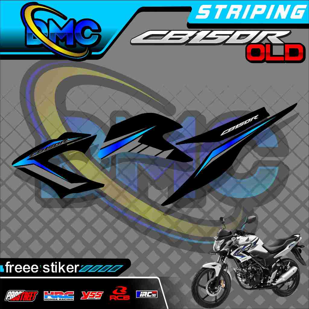 HONDA Stripping CB 150R OLD Full Body Sticker  Variasi SIMPLE GRAPIC