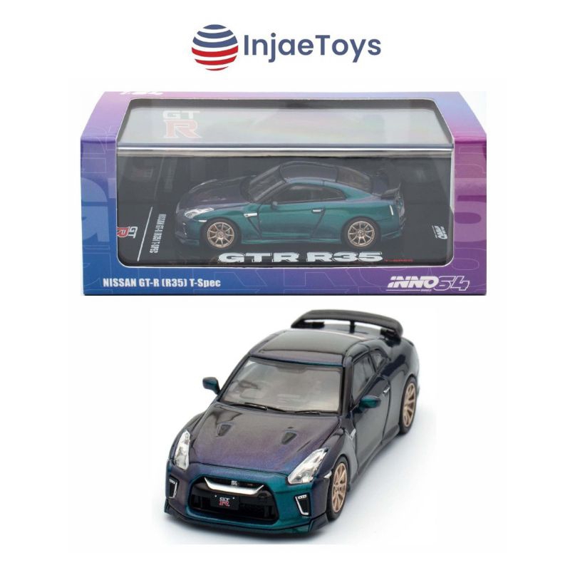 Inno 64 Nissan Skyline GTR R35 T-Spec Midnight Purple
