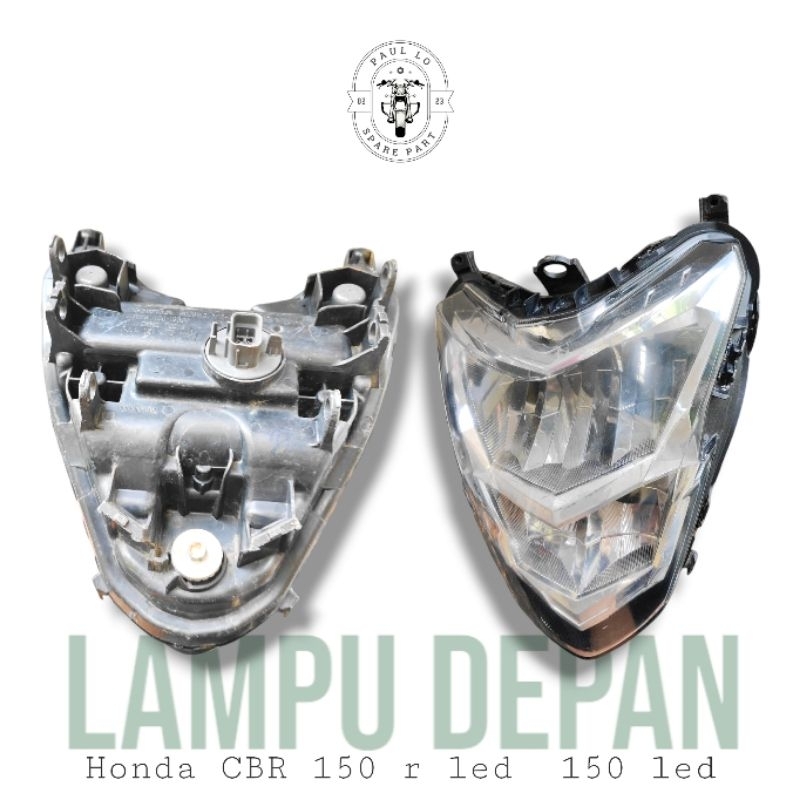 Lampu depan Honda CBR r led 150 led original second