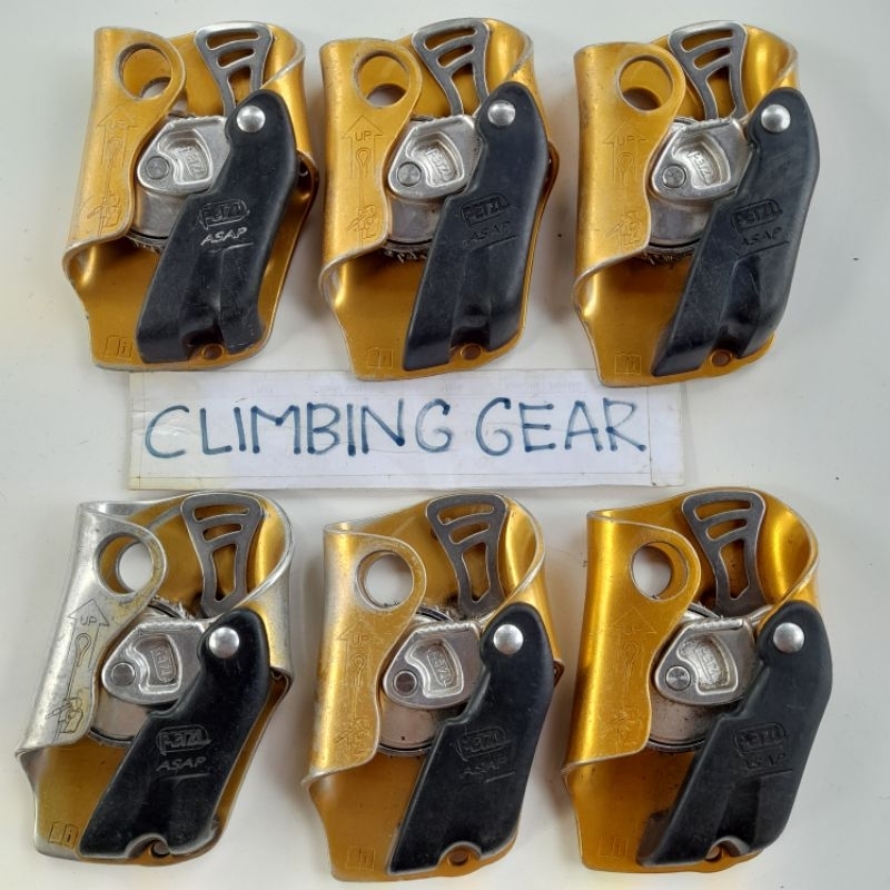 PETZL ASAP MOBILE FALL ARRESTER BACKUP DEVICE PENAHAN JATUH MODEL LAMA SECOND BEKAS Not Shunt Lock S