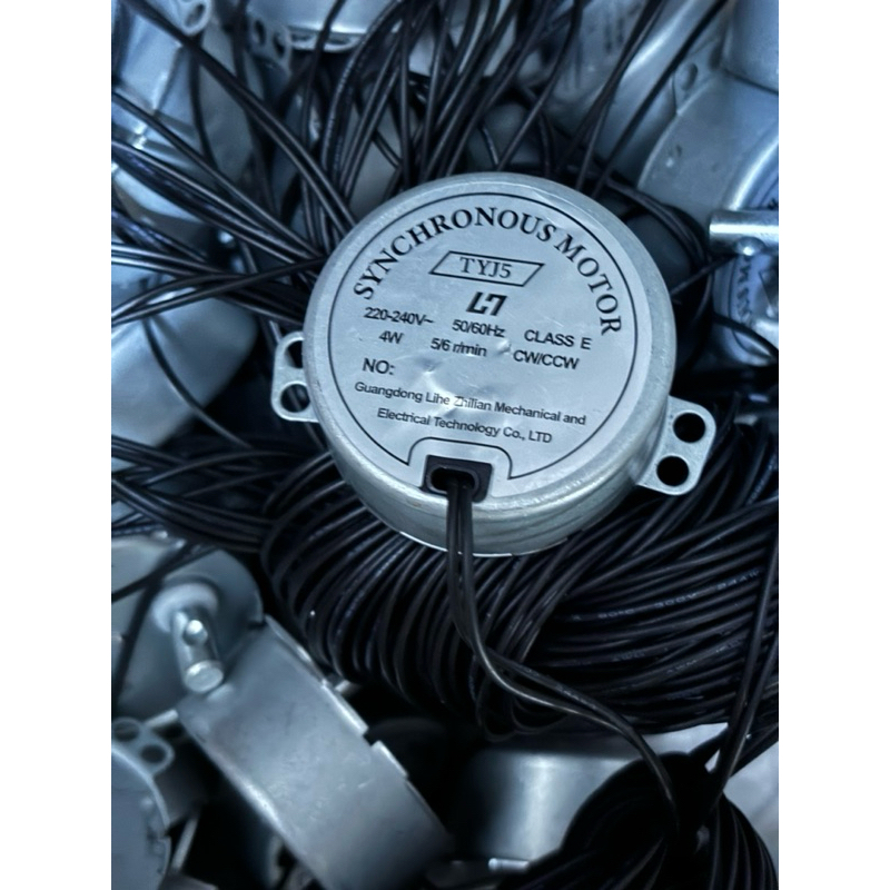 SINCRONOUS MOTOR KIPAS ANGIN 5/6 Rpm - AS BESAR HG SWING MOTOR KIPAS TYJ5 5 RPM / 6 RPM 220 - 240 V